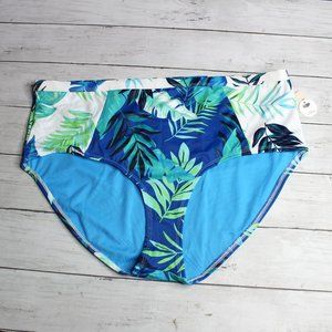 Peyton & Parker Swimwear Women's Plus Size OX High Waist Swim Bottoms